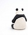 Фигурка Сидящая панда с детенышем  - миниатюра №1